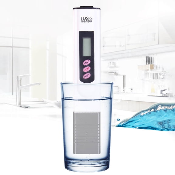 Fufafayo under $5 Digital PH Meter, Digital pH Meter, Water Quality Tester Pen, Portable pH Test Kit, for Drinking Water, Aquarium, Pool, Hydroponics, Home, Lab, Garden, Accurate