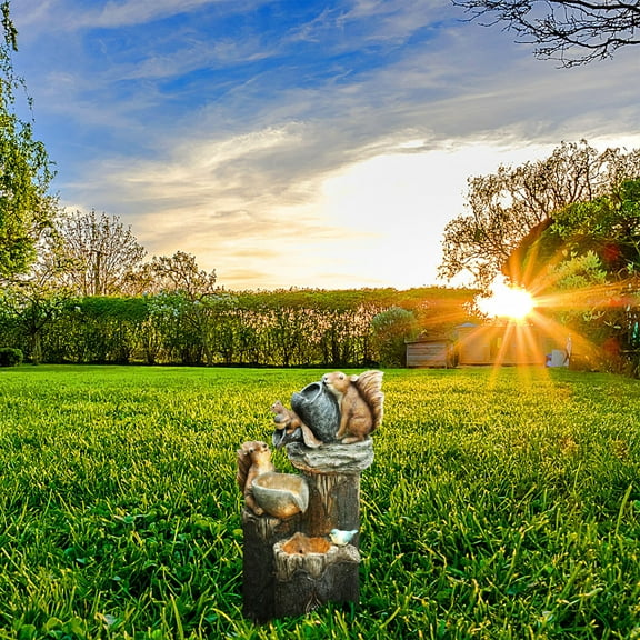 Fufafayo under $5 Garden Statue, Outdoor Patio Decor, Animal Garden Sculpture, Yard Art Piece, Garden Accent Statue, Outdoor Decor Piece, Landscape Ornament, Garden Artwork