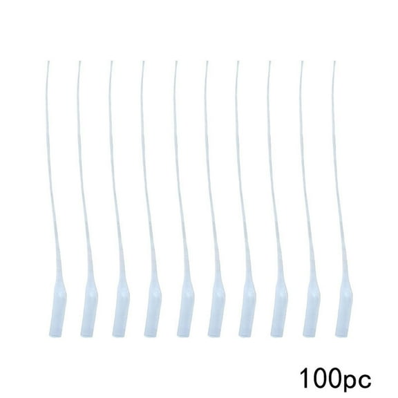 Fufafayo under $5 Glue Applicator Tips, 500pcs White Glue Tips, Glue Extender Plastic Bottle Tips for Precision Application, Fine Tip Applicators for Arts Crafts Hobby