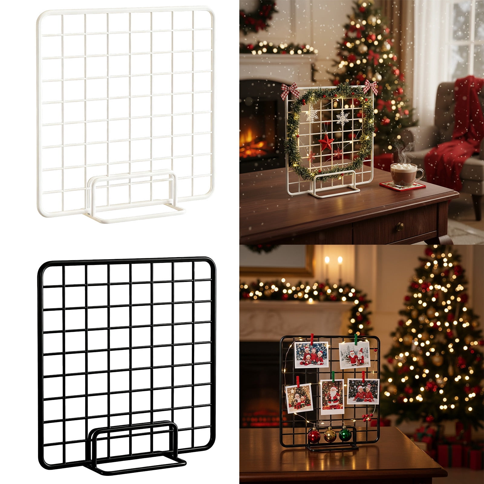 Fufafayo under $5 Grid Display Stand Wire Display Racks Wall Grid Photo ...