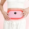 thumbnail image 1 of Fufafayo under $5 Heating Pad, Heating Waist Belt with Massage, Warm Uterus Belt, Vibrating Abdominal Belt for Women, Personal Care, Menstrual Relief, Back Pain, Chill Relief, Home Use, Office, 1 of 7
