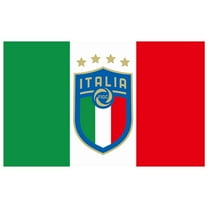 Fufafayo under $5 Italy Soccer Flag, Sports Fan Flag, Club Festival Cheering Flag, Polyester Banner for Events, Gatherings, Historical Activities, Decoration for Cafe, Office, Room, Soft Material