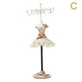 thumbnail image 1 of Fufafayo under $5 Jewelry Display Stand, Jewelry Display Stand, Rotating Mannequin Necklace Holder, Earring Showcase for Store or Home, Elegant Decor, Resin and Wood Base, Showcases Your Collection, 1 of 2