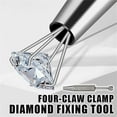 thumbnail image 1 of Fufafayo under $5 Jewelry Pliers, Jewelry Pliers for Stone Setting, 4-Claw Diamond Holding Tool, Stainless Steel Gripper for Earrings, Rings, Beads, Precision Tool for Jewelers, Hobbyists, 1 of 9