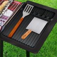 thumbnail image 1 of Fufafayo under $5 Kitchen Mat, Silicone Frying Pan Tool Mat, Large Spatula Holder Pad, Drip Pad Grill Utensil Rest, Countertop Protection Mat, Cooking Accessories Helper, 1 of 7