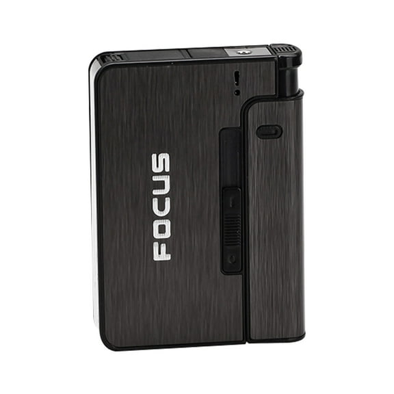 Fufafayo under $5 Lighter Case, Refillable Lighter Case, Aluminum Cigarette Box Holder, for Disposable Lighters, Easy Lighter Replacement, Pocket Size Design, Recyclable Accessory, Smoking Accessory