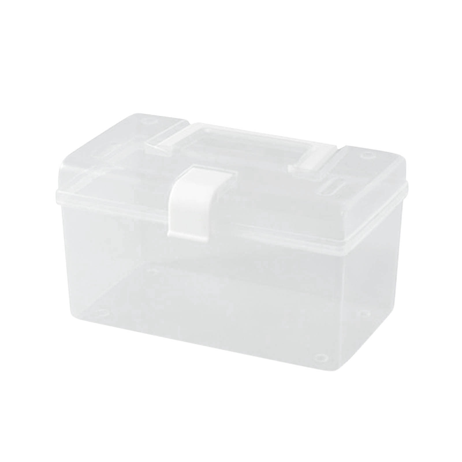 Fufafayo under $5 Lock Box, Locking Storage Box, Clear Container with ...