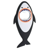 Fufafayo under $5 Magnetic Bottle Opener, Magnet Corkscrew and Creative Beer Opener, Shark Design Bottle Opener with Strong Magnet, Kitchen Gadget for Fridge and Bar Accessories