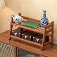 thumbnail image 1 of Fufafayo under $5 Narrow Mug Holder Countertop, Tea and Coffee Bar Station Organizer, Cup Display Shelf, Condiment Storage Rack for Kitchen Counter Cabinet, 2 Tier, 1 of 6