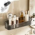 thumbnail image 1 of Fufafayo under $5 No-Drill Bathroom Suction Storage Box Shelf Rack, Shower Caddy Suction Cup Wall Mount Organizer, Shower Wall Organizer Bathroom Kitchen Shelves, 1 of 9