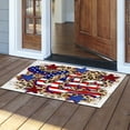 thumbnail image 1 of Fufafayo under $5 Non-Slip Floor Mat, Funny Letter Doormat, Non-Slip Front Door Mat with Strong Rubber Back, Absorbent Floor Rug for Porch and Entryway, Kitchen Sink, Bathroom, Laundry Room, 1 of 3