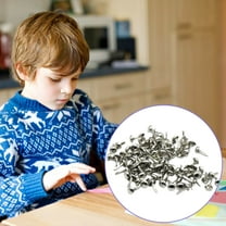 Fufafayo under $5 Paper Fasteners, Paper Fasteners, 100 PCS Mini Copper Plated Round Brads, Two Prong Fasteners for Scrapbooking, DIY Crafts, Card Making, Art Projects, Office Supplies, School