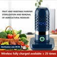 thumbnail image 1 of Fufafayo under $5 Portable Fruit Vegetable Cleaner, Fruit and Vegetable Cleaner, Portable Food Purifier, Wireless Automatic Washer, Removes Bacteria, USB Rechargeable for Kitchen, Travel, Camping, 1 of 7