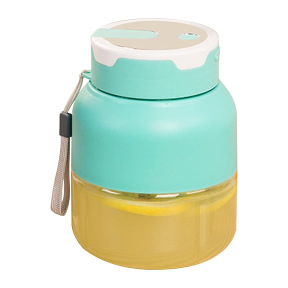 Fufafayo under $5 Portable Juicer Cup, Mini Portable Juicer Cup, Wireless Rechargeable Automatic Extractor, USB Charging Personal Blender for Smoothies, Travel Outdoor Kitchen Small Appliance