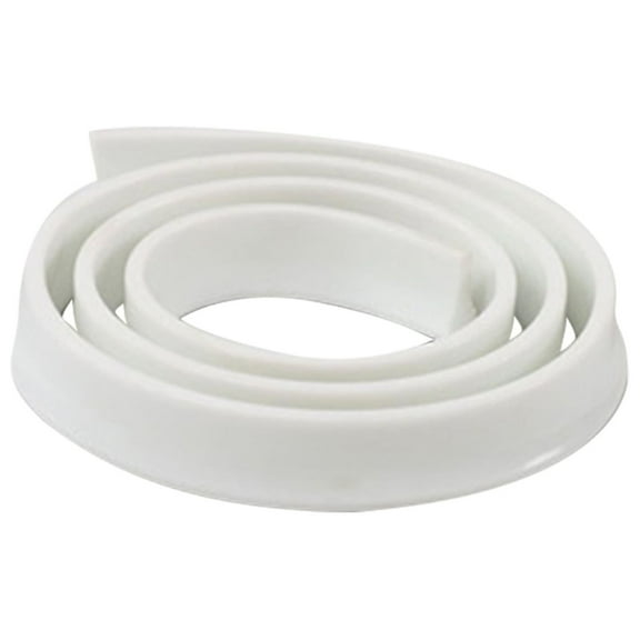 Fufafayo under $5 Rubber Sealing Strip, Self Adhesive Waterproof Barrier, Wet Dry Separation Strip, Kitchen Bathroom Seal, Shower Dam, Flexible Water Containment System