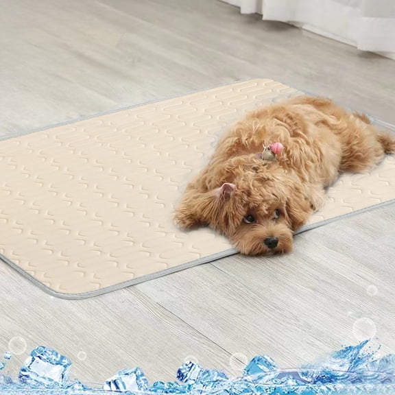 Fufafayo under $5 Self Cooling Pet Mat, Pet Cooling Mat, Self-Cooling Pad for Dogs and Cats, Breathable Sleeping Mat for Pets, Portable Cool Blanket for Indoor and Outdoor, Soft Mat for Sofa