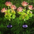 thumbnail image 1 of Fufafayo under $5 Solar Garden Lights Outdoor, Solar Flowers Lights, Waterproof Flower with Glowing Stems, Outdoor Solar Light for Yard Pathway Garden Decor Gardening Gift, 1 of 7