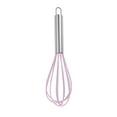 thumbnail image 1 of Fufafayo under $5 Stainless Steel Egg Beater, Manual Whisk for Cream Eggs, Silicone Handle Whisker for Mixing Sauce, Cake Batter, Pancake, Coffee, Chocolate, Household Baking Cooking Tool, 1 of 5