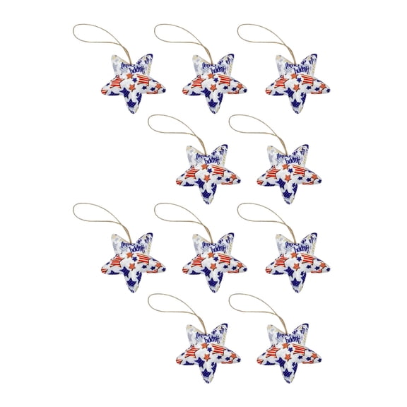 Fufafayo under $5 Star Decorations, Star Decorations, Independence Day Stars, Five-Pointed Star Ornaments, Sparkling Glitter Decor, for Holiday Party, Table Centerpieces, Tree Branches