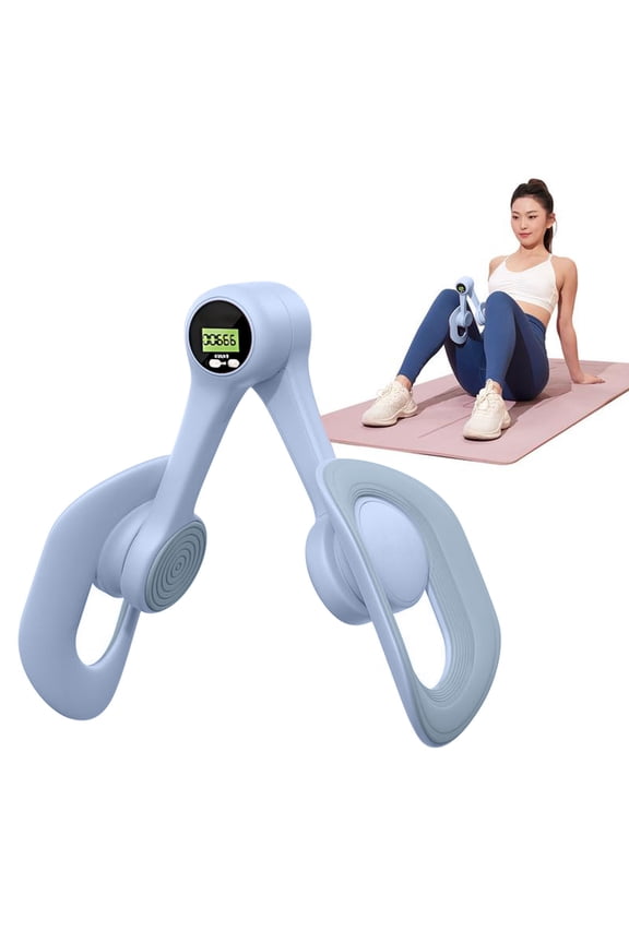 under $5 Thigh Exerciser, Pelvic Floor Trainer, Inner Thigh Toner, Leg Workout Device, Digital Decor Exerciser for Home Gym, Office Exercise, Fitness Training, Core Strengthening, Toning