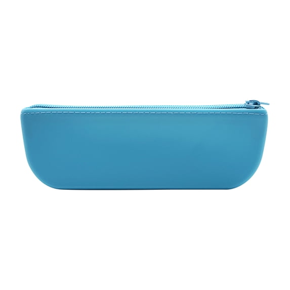 Fufafayo under $5 Translucent Pen Case, Translucent Pen Storage Bag, Student Pencil Case Organizer, Makeup Brush Pouch, Clear Zipper Pouch for Supplies, Travel Cosmetic Bag, Multi-Purpose Storage Bag