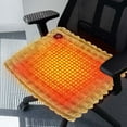 thumbnail image 1 of Fufafayo under $5 USB Heating Seat Cushion, Office Chair Heating Pad, Outdoor Car Seat Warmer, Winter Heating Mat, Portable Heating Cushion, Temperature Control Seat Pad, Comfort Heating Device, 1 of 5