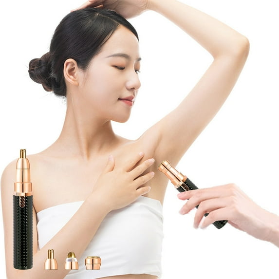 Fufafayo under $5 Women Shaver, Rechargeable Hair Removal Device, Ceramic Blades Shaver, Pubic Legs Body Hair Trimmer, Facial Razor for Personal Grooming