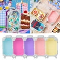 thumbnail image 1 of Fufafayo 5Pcs Mini Storage Trolley, Mini Suitcase Storage Box, Clear Travel Cosmetic Case, Portable Organizer for Makeup, Jewelry, Small Items, Rolling Wheels, Handle, Locking Clasp, 1 of 9