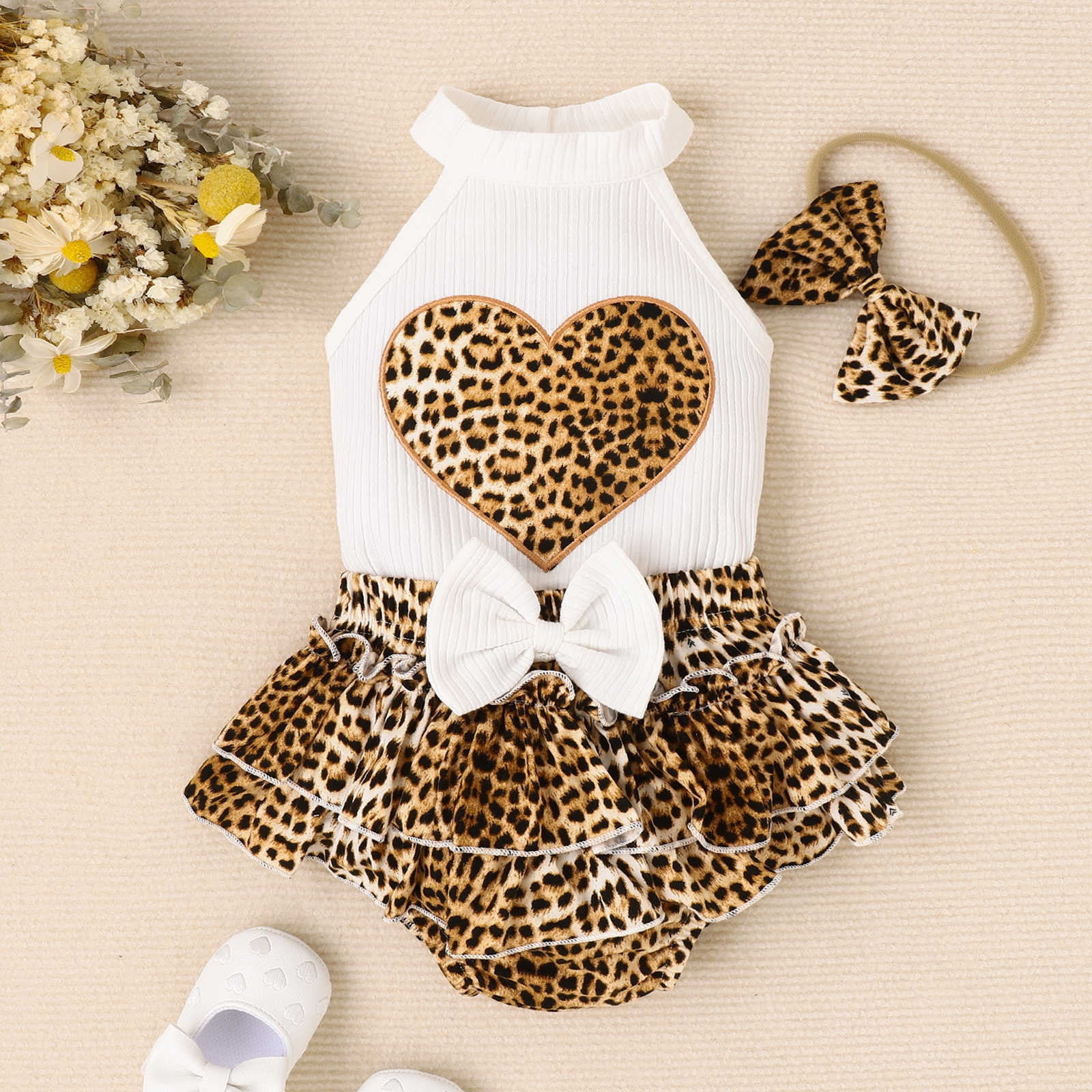 Fufafayo Baby Girl Colthes Infant and Toddler Girl Romper Outfits