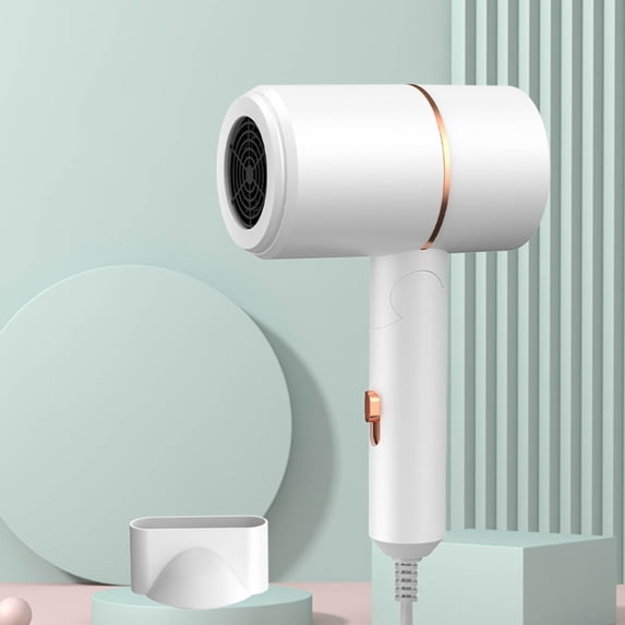 Fufafayo Blue Light Hair Dryer, Frizz Control Hair Dryer with Negative Ion Technology, Foldable Travel Hair Dryer for Home, Salon or Trip, Constant Temperature Cold and Hot Hair Dryer, Quiet