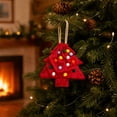 thumbnail image 1 of Fufafayo Christmas Tree Drawstring Bag Ornaments Hanging Decorations Window Party Decor Cute Tree Shaped Gift Bag for Indoor Outdoor Xmas Holiday Party Atmosphere Decor, 1 of 7