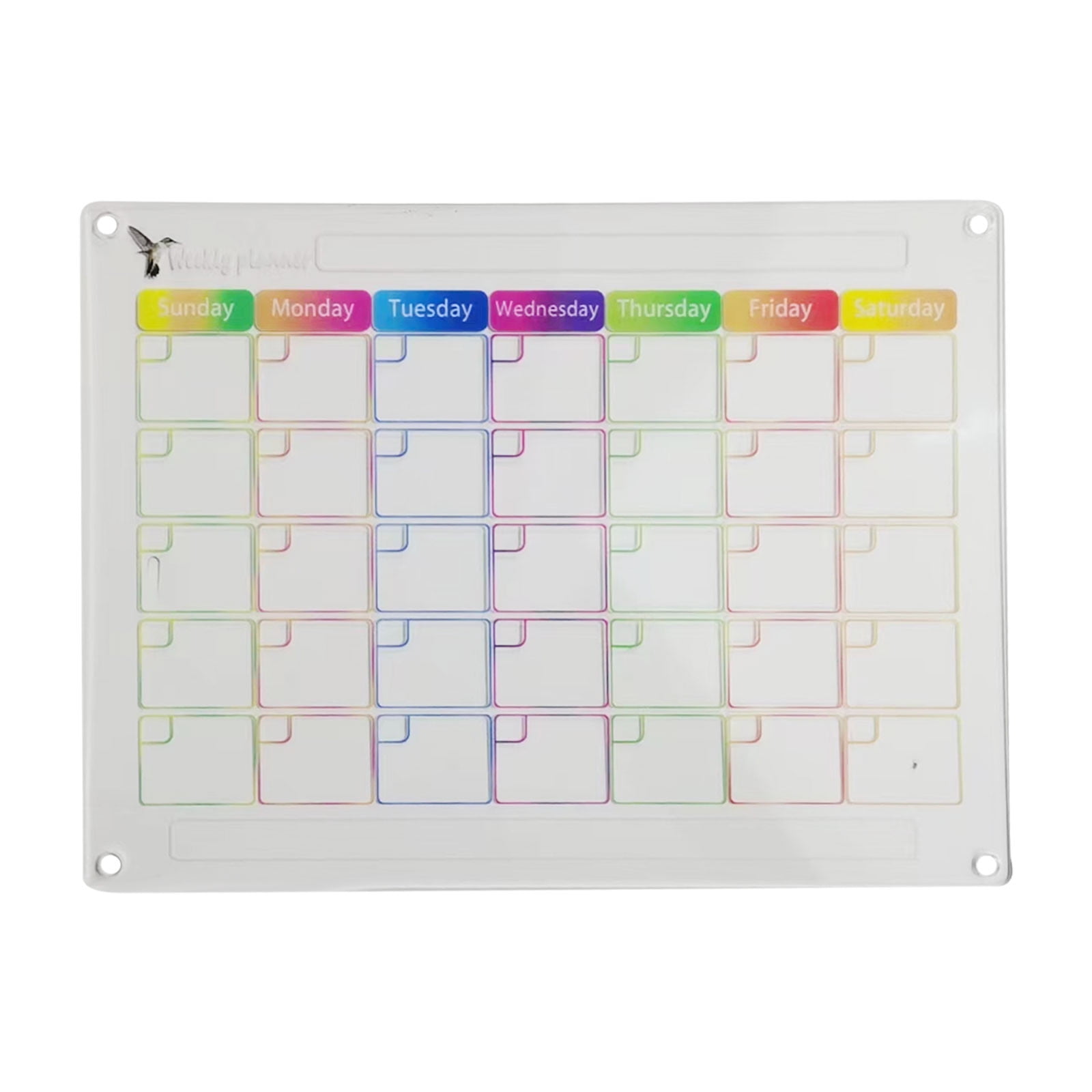 Fufafayo Clearance Acrylic Dry And Wet Wiping Board, Writing Board