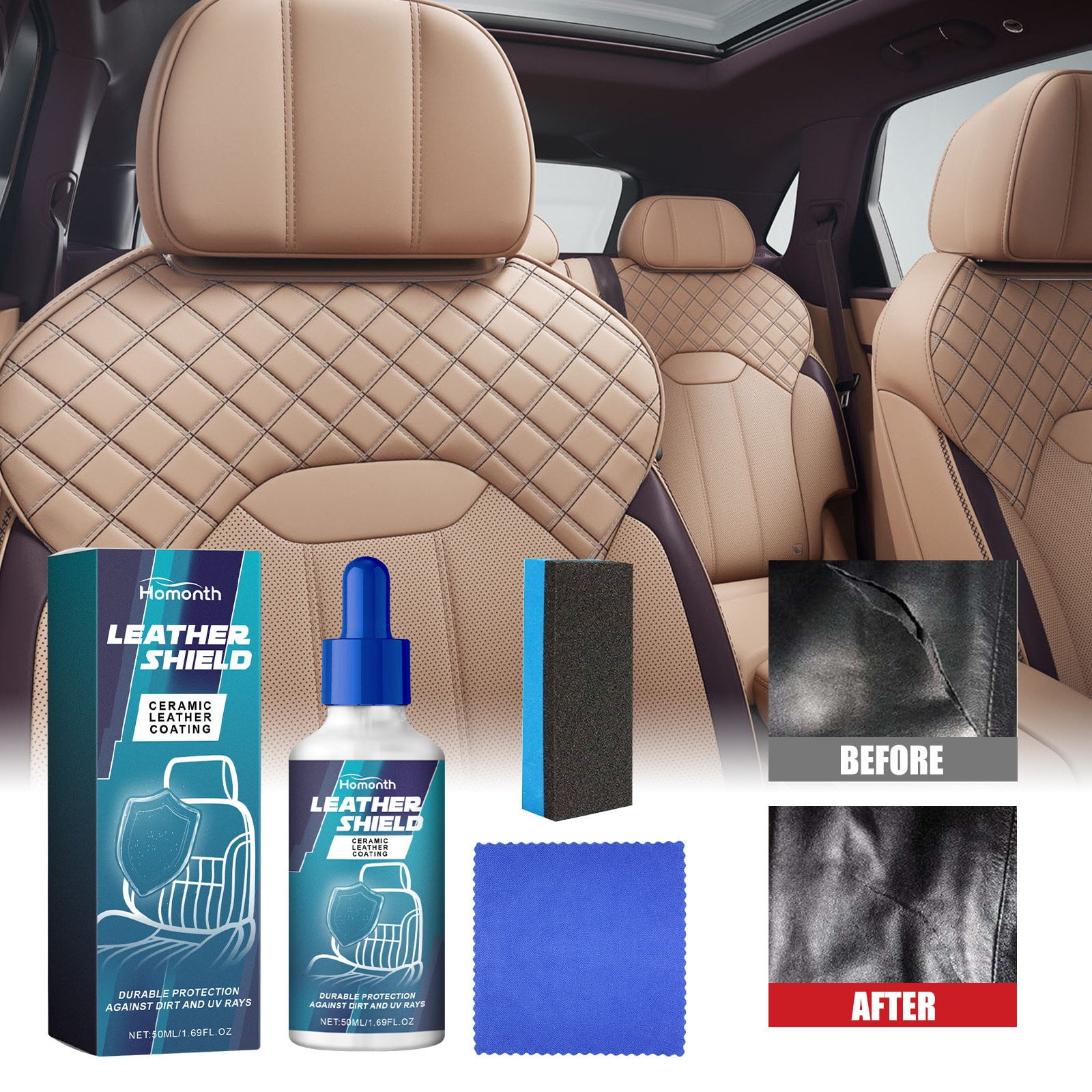 Fufafayo Clearance Automotive Leather Coating Fluid Leather Activated