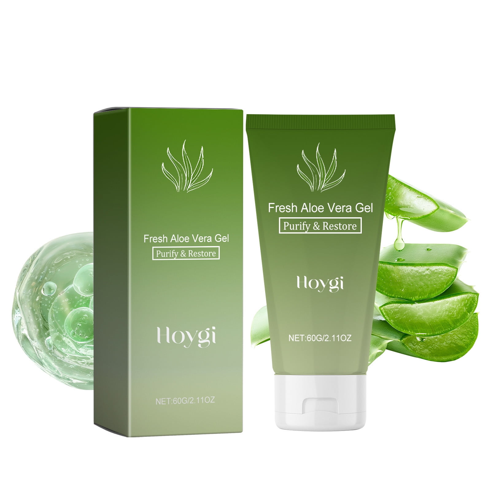 Fufafayo Clearance Fresh Aloevera Gel Refreshing And Hydrating Aloevera Gel For Face And Body