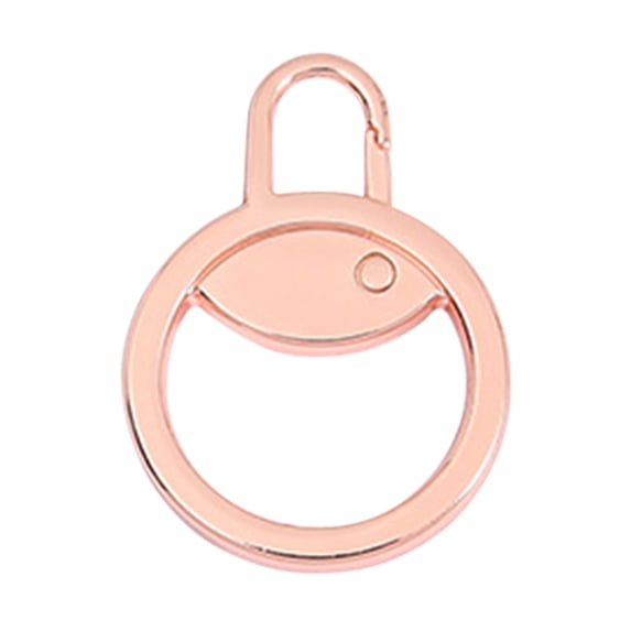 Fufafayo Detachable Zipper Pull Tabs, Zipper Pull Replacement, Detachable Zipper Handle Extender, Metal Zipper Pull Tab, for Jackets, Bags, Luggage, Easy to Install, Lobster Clasp Design