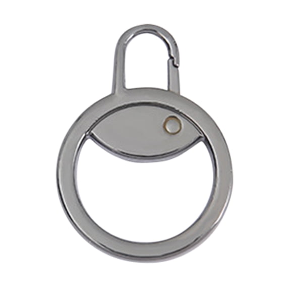 Fufafayo Detachable Zipper Pull Tabs, Zipper Pull Replacement, Detachable Zipper Handle Extender, Metal Zipper Pull Tab, for Jackets, Bags, Luggage, Easy to Install, Lobster Clasp Design