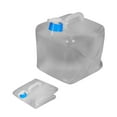 thumbnail image 1 of Fufafayo Foldable Canister, Portable Fuel Can with Faucet, Collapsible Container for Gasoline and Water, Plastic Canister for Long-Distance Driving, Emergency Fuel Container, 1 of 2
