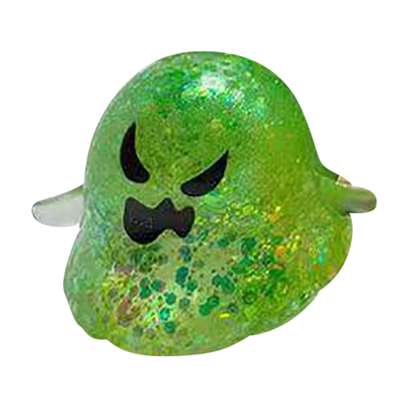 Fufafayo Ghost Sensory Ball, Stress ReliefToyFor Adults, Cute Dough Ball Stuffed Bun, Soft Decompression Dough for Anxiety, Desk Decor for Office Bedroom Living Room