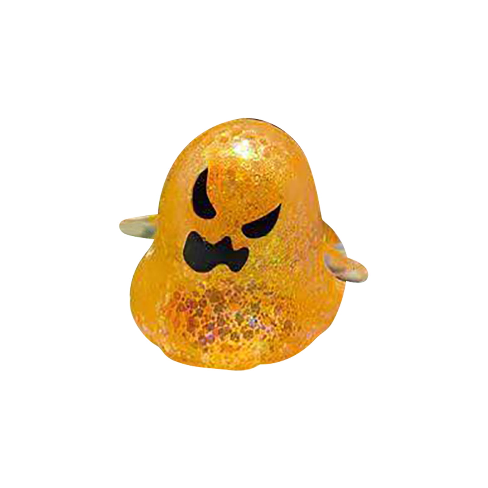 Fufafayo Ghost Sensory Ball, Stress ReliefToyFor Adults, Cute Dough Ball Stuffed Bun, Soft Decompression Dough for Anxiety, Desk Decor for Office Bedroom Living Room