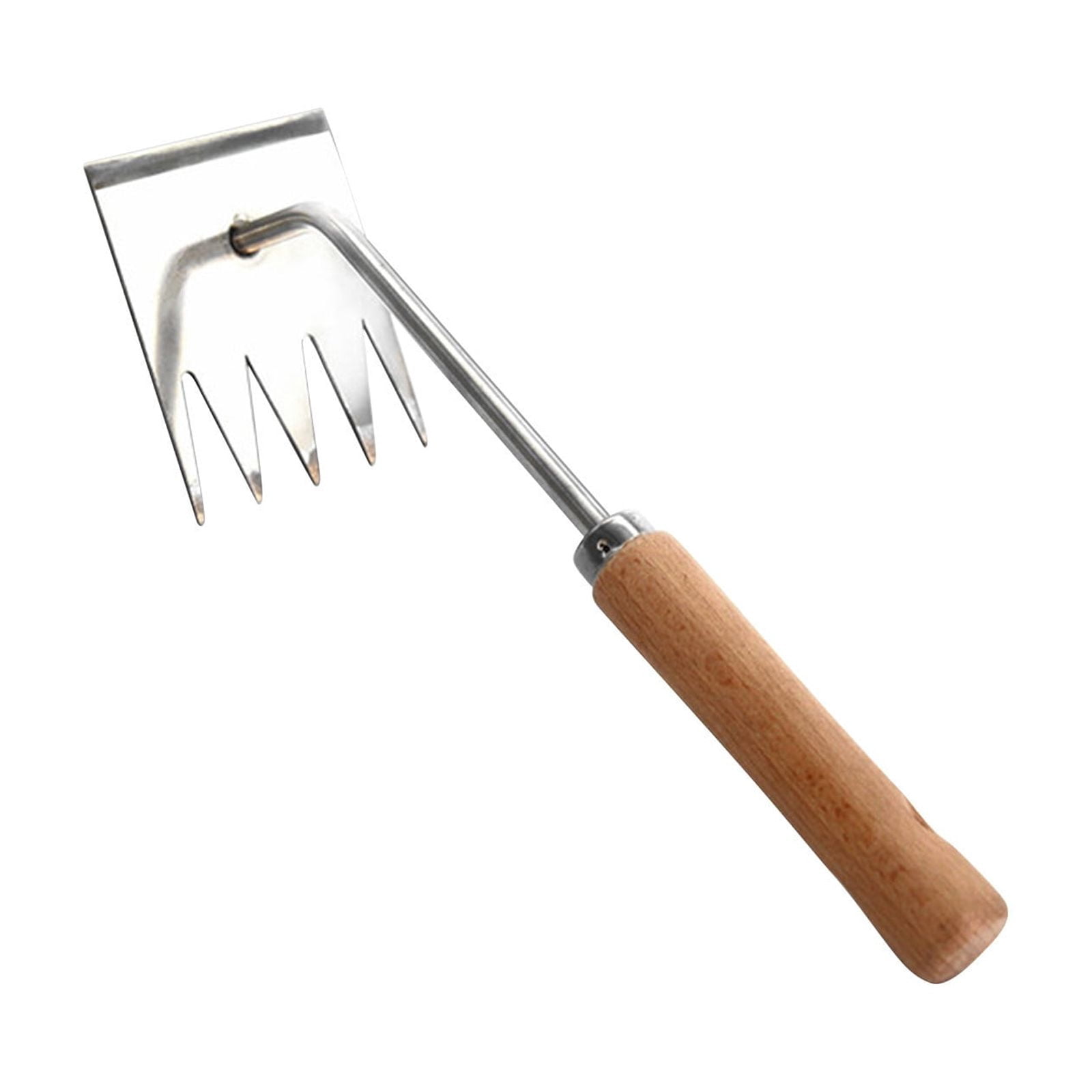Fufafayo Grass Puller for Weeding, Gardening Hand Tool with Stainless Steel Hook, Small Shovel for Flower Planting, Household Vegetable Shovel Draft Opener for Lawn Yard