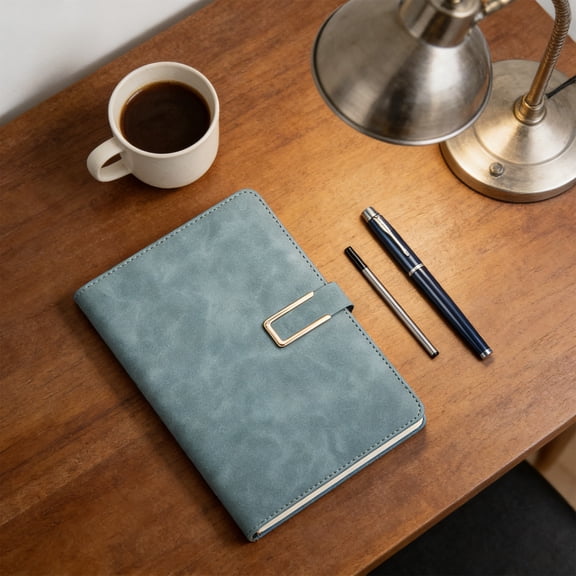 Fufafayo Notebook Meeting Record Notebook, Business Office Notebook, Thickened Paper Notebook, Meeting Notes Journal for Office Study Home