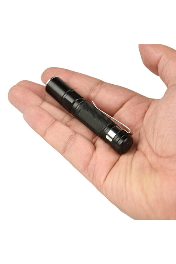 Portable Mini Penlight LED Flashlight, Torch Light Lantern, Camping Flashlight, Pocket Light, Emergency Light, Keychain Flashlight, Aluminum Alloy Body, Compact Design, Bright Beam, Outdoor