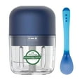thumbnail image 1 of Fufafayo Rechargeable Mini Food Processor For Garlic And Little One Food, Electric Garlic Chopper And Masher, Portable Blender For Herbs Nuts Onions, USB Charging Kitchen Gadget For Home Cooking, 1 of 2
