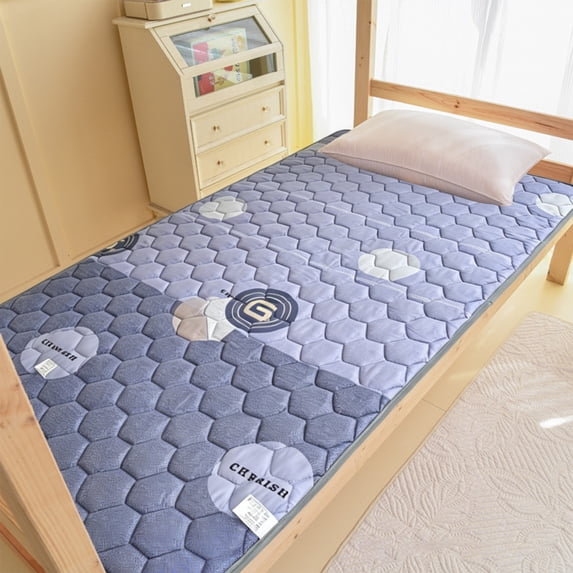 Fufafayo Reversible Mattress Protector Lightweight Non-Slide Polyester Mattress Protector 74.8x35.4 Inch, Twin Mattress Cover Washable, Home Dorm Bed Protector for Guest RoomKidsBed