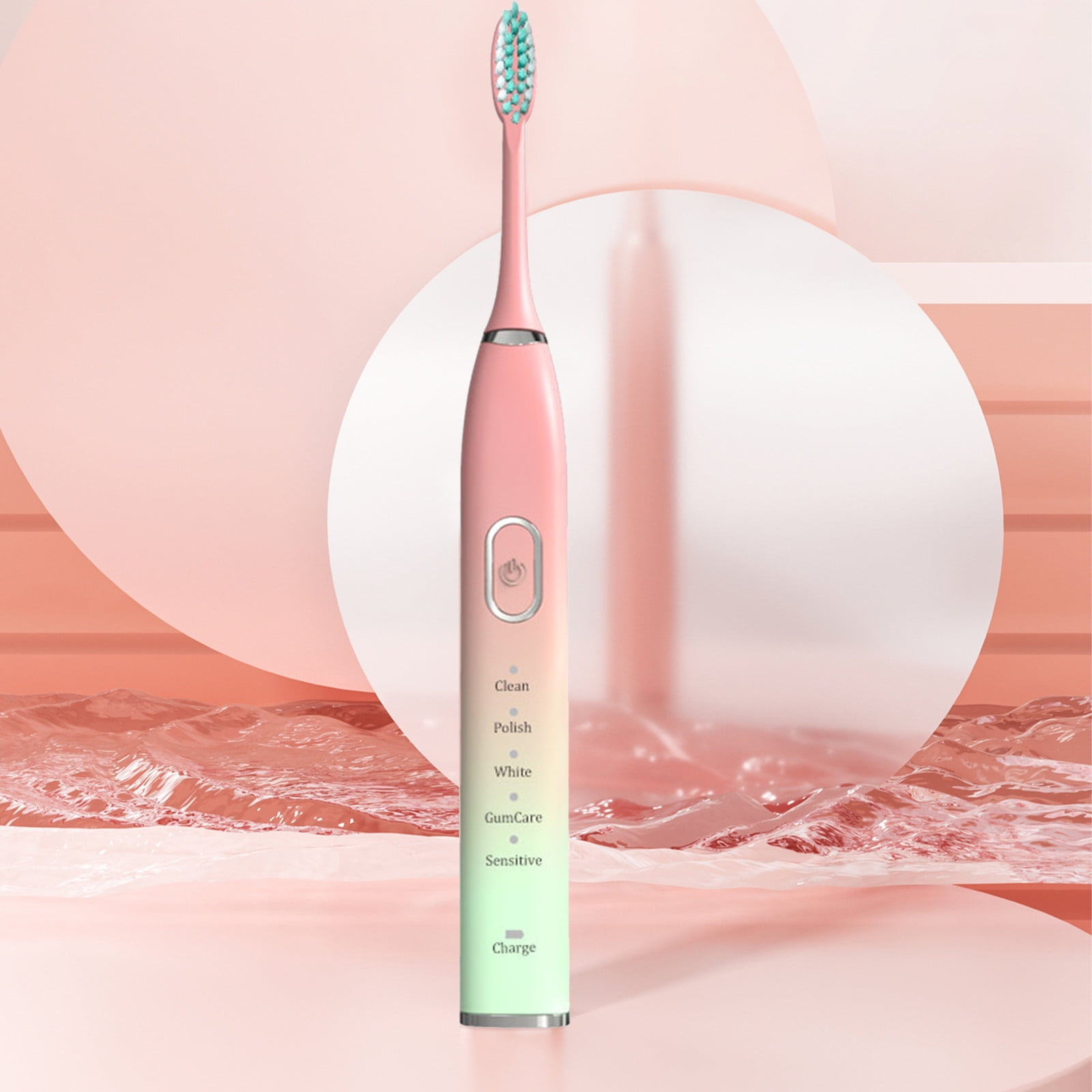 Fufafayo Savings Electric Toothbrush With Smart Timer, 5 Modes, 3 Brush