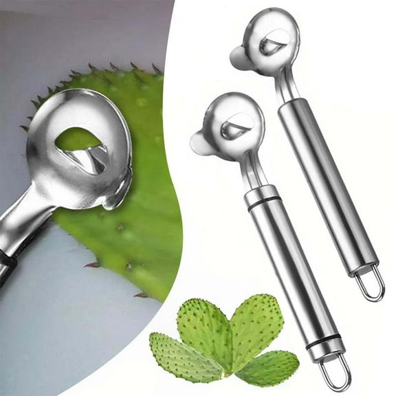 Fufafayo Stainless Steel Noodle Cutter, Multi Function Cactus Peeler, Chinese Noodle Slicer Tool, Dough Cutter for Homemade Noodles, Pasta Making Tool for Kitchen, Peeling Knife for Vegetables