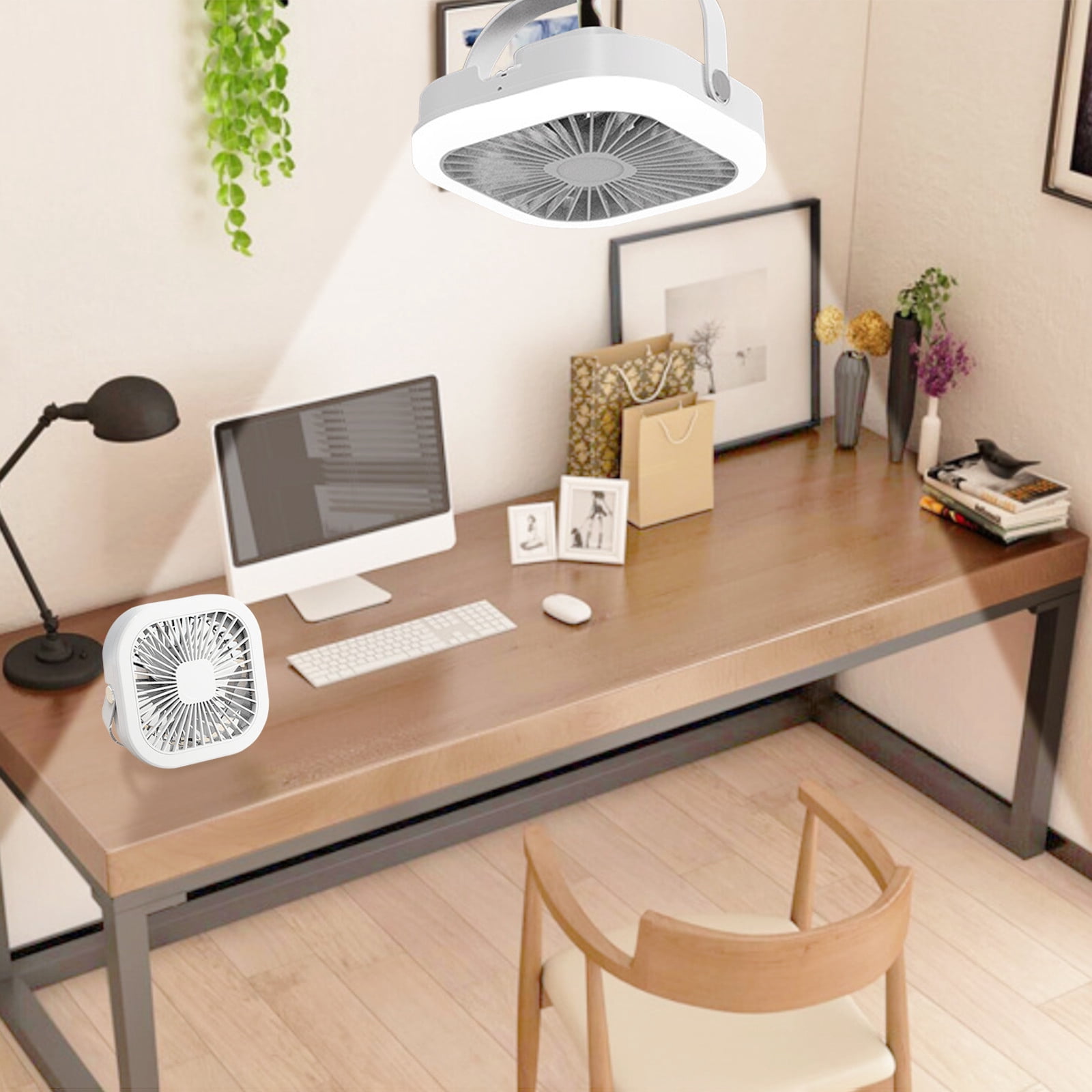 Fufafayo Today Deals Portable Fan, Stroller Fan, 3 Speed USB Desk Fan