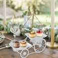 thumbnail image 1 of Fufafayo under $5 2 Tier Cake Holder for Parties and Gatherings, Dessert Stand for Party Holiday Wedding, 1 of 6