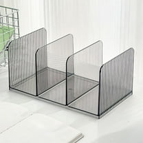 Fufafayo under $5 Acrylic Desk File Organizer, Office desktop Folder Mail Organizer, Letter Book record Magazine Holder