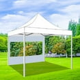 thumbnail image 1 of Fufafayo under $5 Instant Canopy Tent SideWalls, 118x77In, Portable Canopy, Waterproof Canopy Sidewall for Events Picnic Beach Garden Camping, 1 of 8
